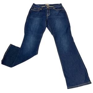 CAbi Jeans Bootcut Mid Rise Galaxy Wash Blue Style 120 Size 10